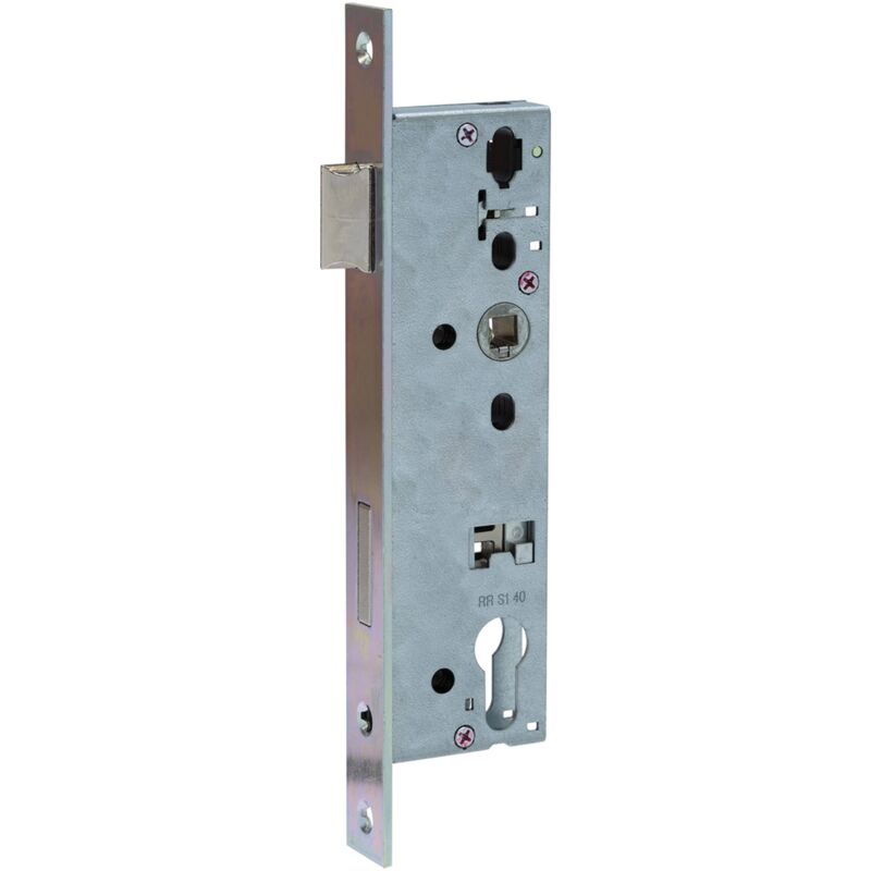 foto del prodotto abus 61753 esr pz lr z 45 92 24 serratura a mortasa, argento, 45 mm