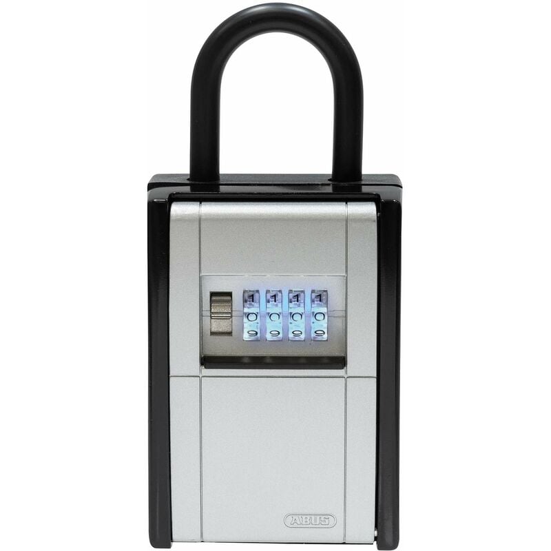 foto del prodotto abus 797 keygarage, cassaforte per chiavi, metallo, led argento nero, standard