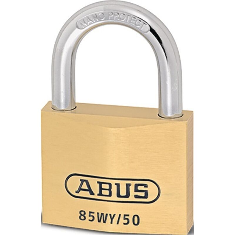 foto del prodotto abus 85wy 40 contro corpo serratura in ottone largo 40 mm con chiavi diverse