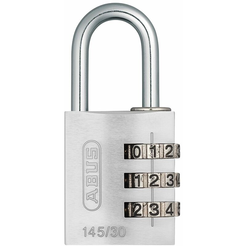 foto del prodotto abus candado combinaci n aluminio 30mm plata