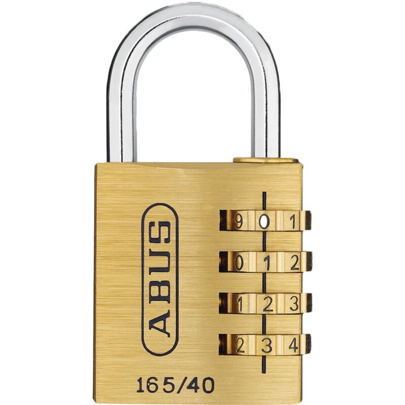 foto del prodotto abus candado combinazione di ottone 40mm blister