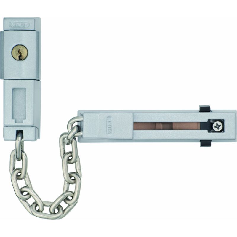 foto del prodotto abus catena per porta con serratura sk78, argento, 03962
