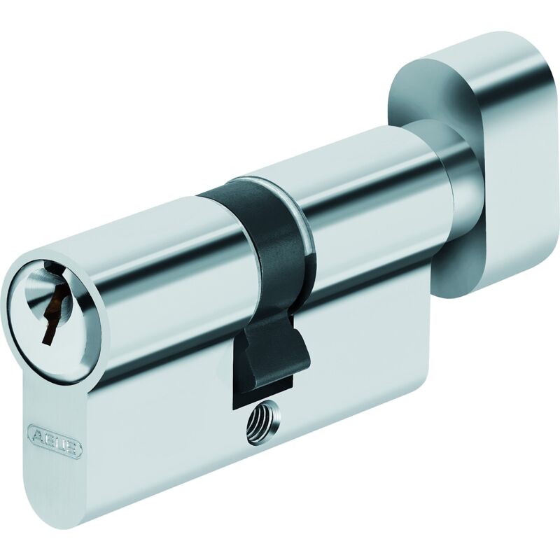foto del prodotto abus cilindro per porta con pomello, argento, 47736