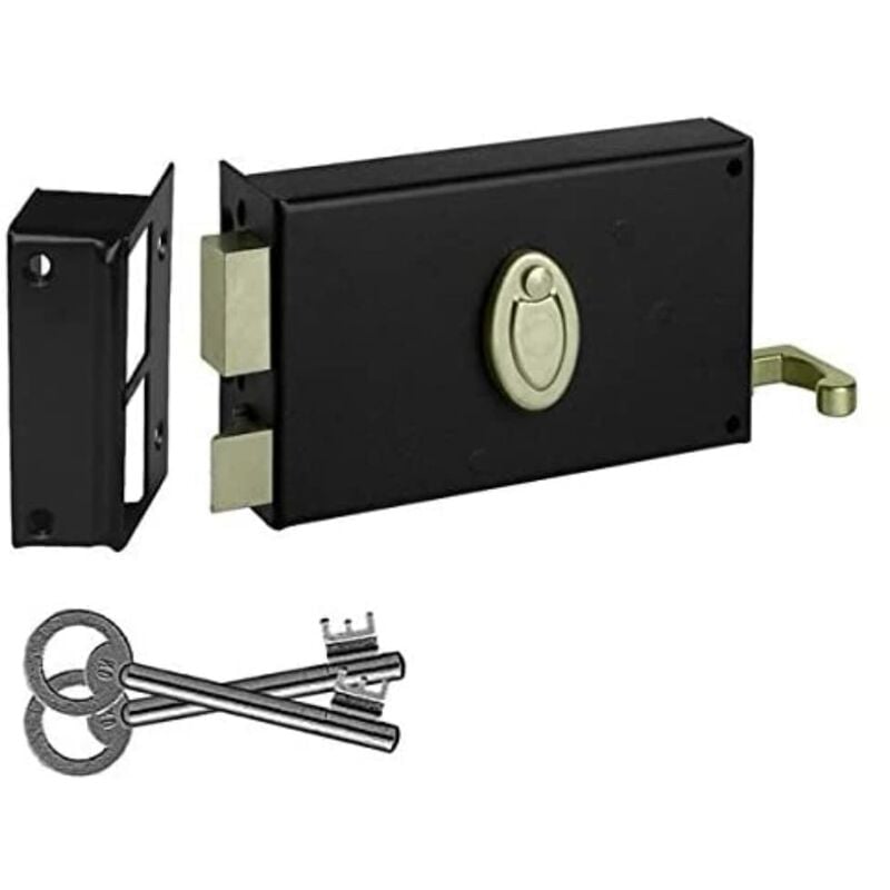 foto del prodotto abus fd0727207 a sua h 4 g t g serratura da applicare a tirare orizzontale con chiusura a chiave per apertura esterno sinistro 80 x 140
