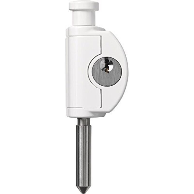 foto del prodotto abus ftr70 72 w al0125 serratura con blocco, blocco per finestre con copri serratura, chiusura a chiave, livello di sicurezza 4, 03757, 40 mm,