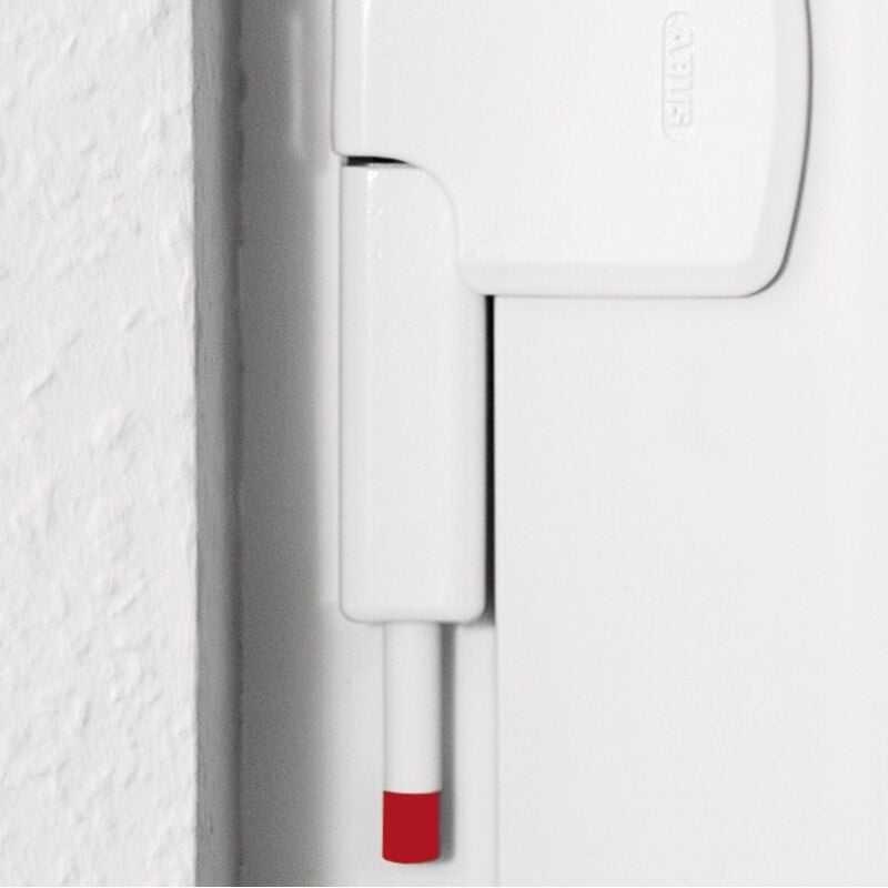 foto del prodotto abus fts206 serratura con blocco, blocco per finestre con chiusura a 2 stadi, serratura multipla, livello di sicurezza 10, 37401, bianco