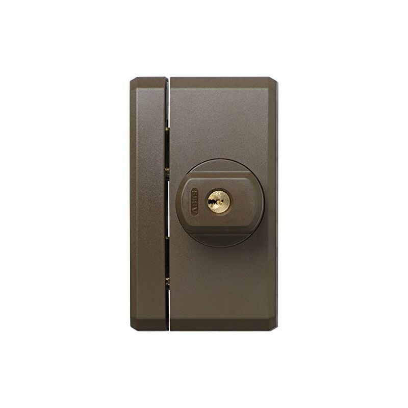 foto del prodotto abus fts96 al0145 serratura con blocco, blocco per finestre con doppio chiavistello a incastro, chiusura con chiave, livello di sicurezza 10,