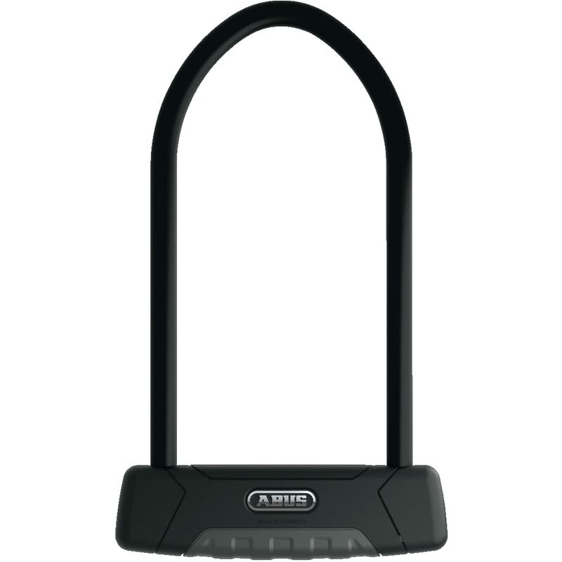 foto del prodotto abus granit plus 470 lucchetto a u supporto ush470 lucchetto per bicicletta con staffa parabolica livello di sicurezza 12 colore nero