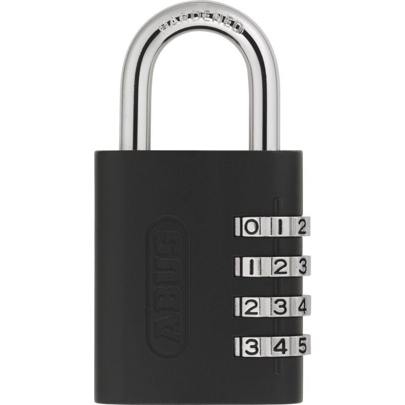 foto del prodotto abus lucchetto 158kc 45 ap050 lucchetto con funzione di combinazione o chiave con alloggiamento in zinco pressofuso livello di sicurezza 5