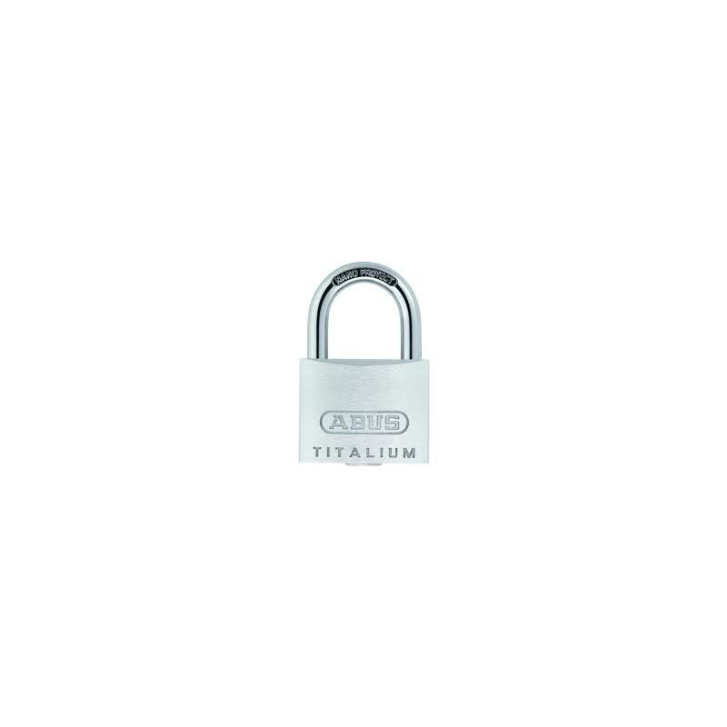 foto del prodotto abus lucchetto 64 titalium 30 x 49,5 x 13 mm con chiave 64ti 30 ka