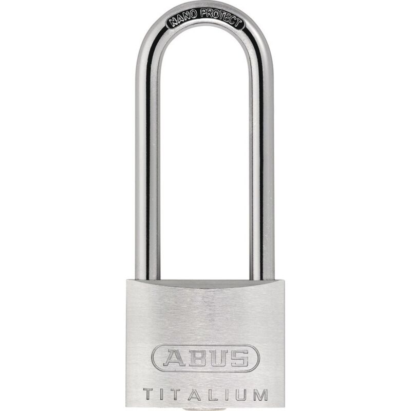 foto del prodotto abus lucchetto a grillo regolabile 64 50 mm titalium 64ti 50hb60 150 b dfnli