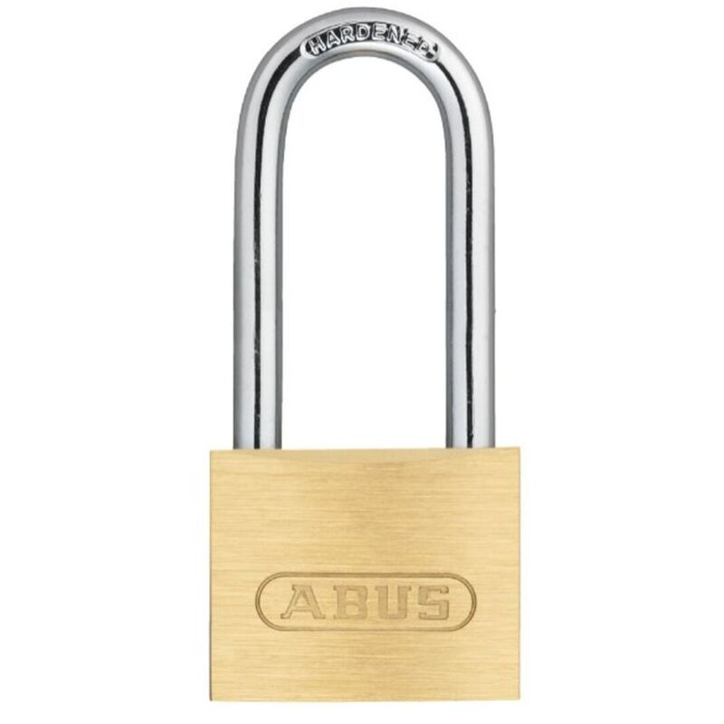 foto del prodotto abus lucchetto con chiave 713 40hb63 ottone extra lungo 6,5 mm 40 mm