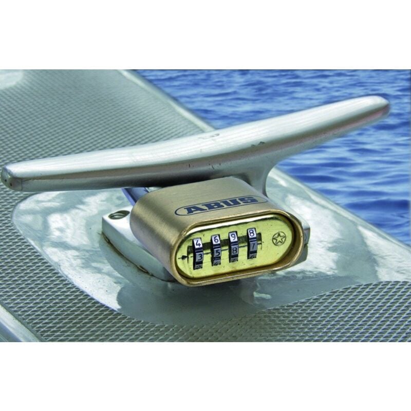 foto del prodotto abus lucchetto france grillo in acciaio inox da 50 mm 32117