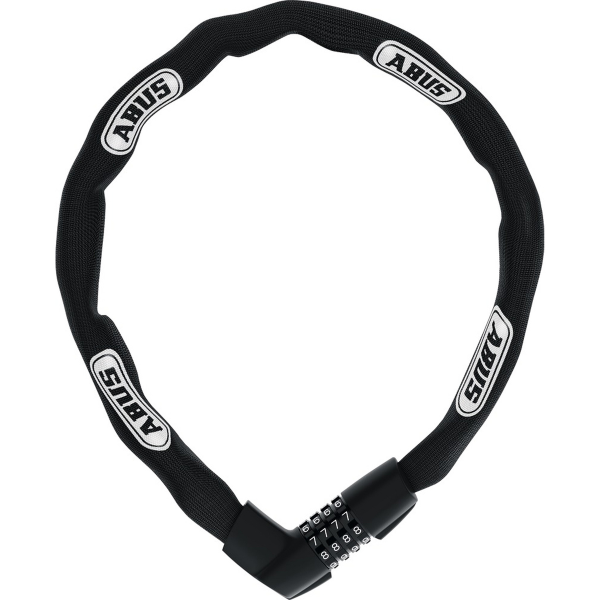 foto del prodotto abus lucchetto per biciclette 1385 110 conf da 2 pz nero