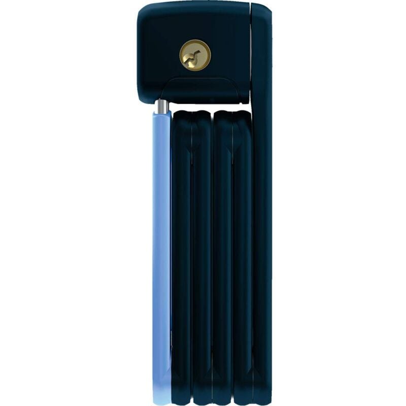 foto del prodotto abus lucchetto pieghevole bordo lite mini 6055 60 per bici ultraleggero in acciaio speciale livello di sicurezza 7 60 cm blu scuro blu chiaro