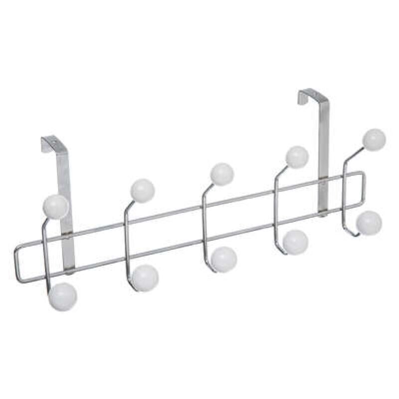 foto del prodotto ac deco appendiabiti da parete da 10 ganci l 16,5 x p 12 x h 44 cm