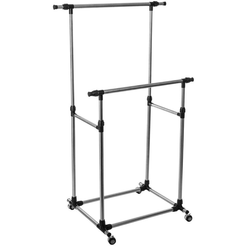 foto del prodotto ac deco appendiabiti doppio in acciaio inox venus 5five