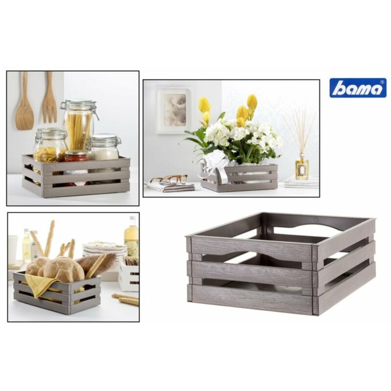 foto del prodotto ac deco cassetta tina 3 milleusi 41x31x14 t tortora