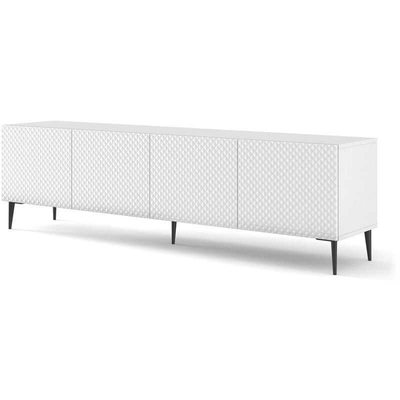foto del prodotto ac deco mobile tv 4 ante phila bianco 200cm