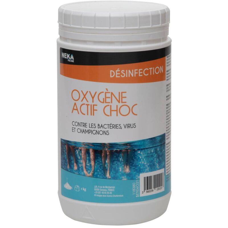 foto del prodotto ac deco ossigeno shock per spa e piscine 1 kg neka