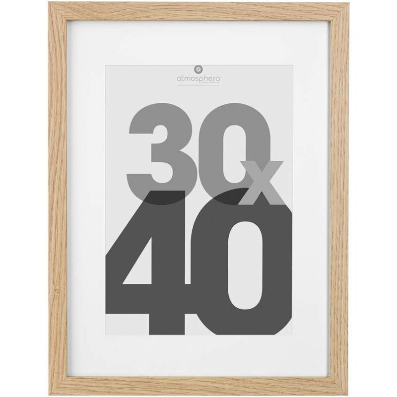 foto del prodotto ac deco portafoto in legno eva 30x40cm atmosphera cr ateur d int rieur