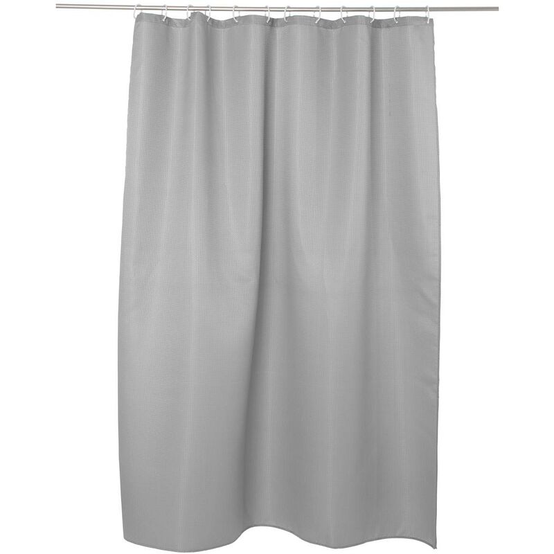 foto del prodotto ac deco tenda da doccia grigia modern color 180x200cm 5five
