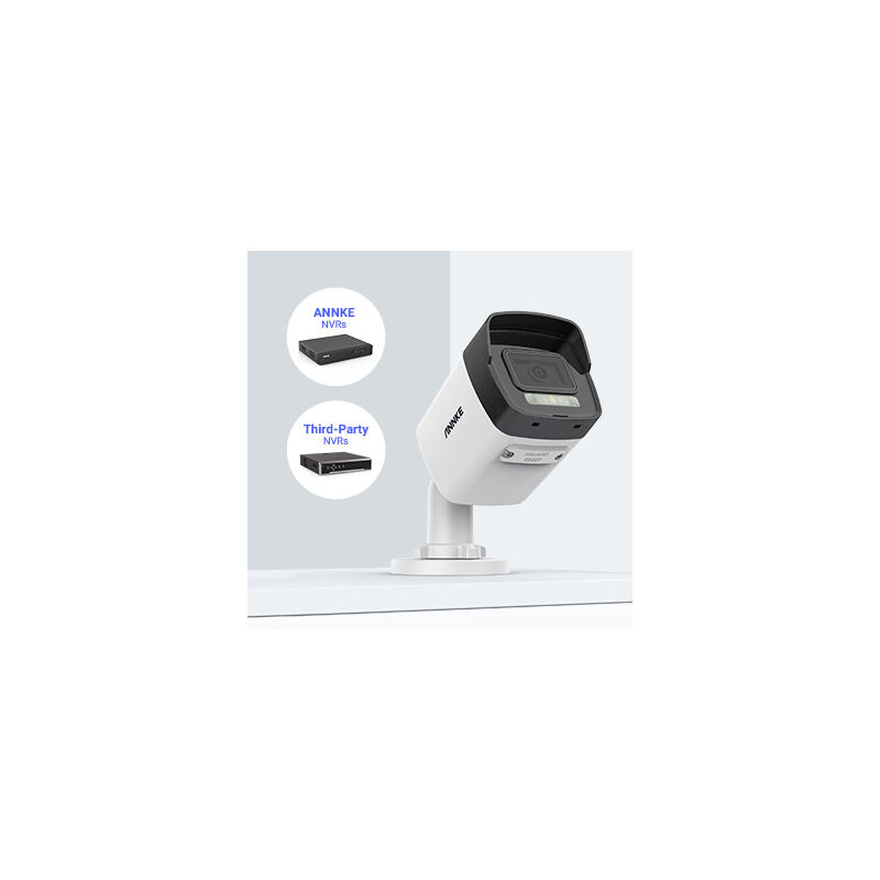 foto del prodotto ac500 telecamera di sicurezza per esterni 3k dual light poe, visione notturna a colori e ir, risoluzione 30721728, apertura f 1.6 0,005 lux ,