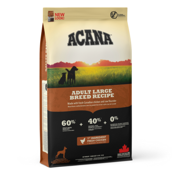 foto del prodotto acana adult large breed recipe grain free 17 kg croccantini per cani 1 ordine scegli lo sconto bzr5 bzr20 200 punti fedelt 