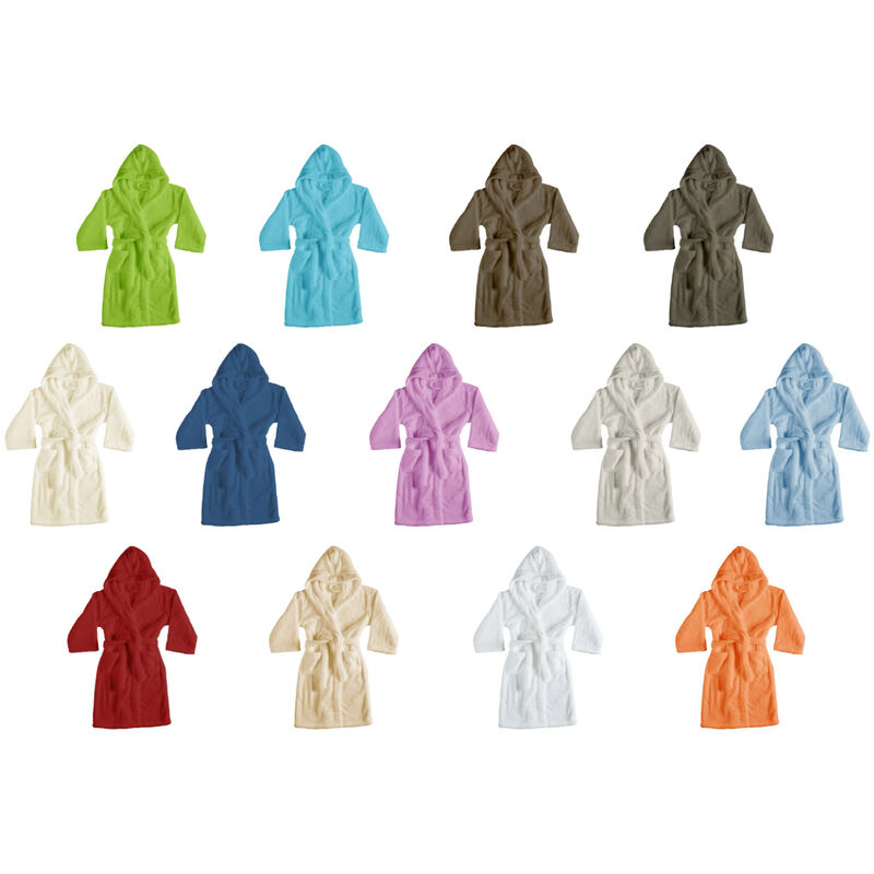 foto del prodotto accappatoio con cappuccio in morbida spugna mod. sophie tinta unita, misuraxxlcolorepetrolio