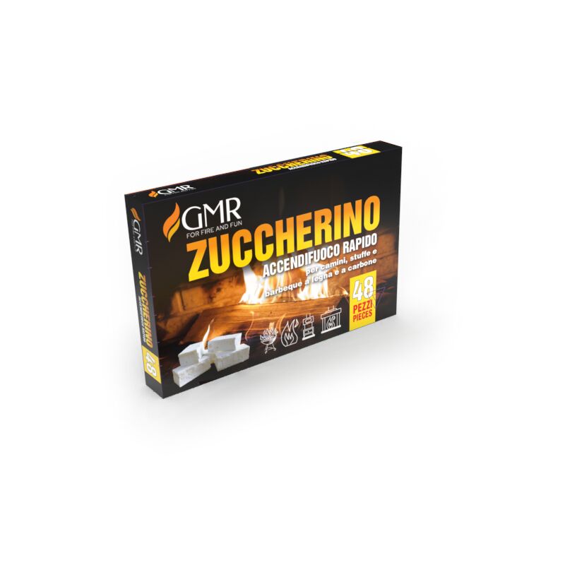 foto del prodotto accendifuoco zuccherino 48pz