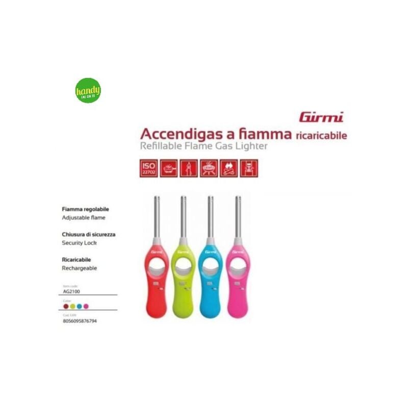 foto del prodotto accendigas girmi fiamma