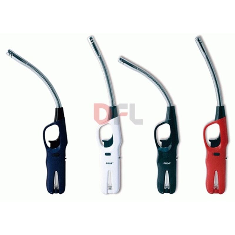 foto del prodotto accendigas piezo con canna flessibile ricaricabile accendino cucina