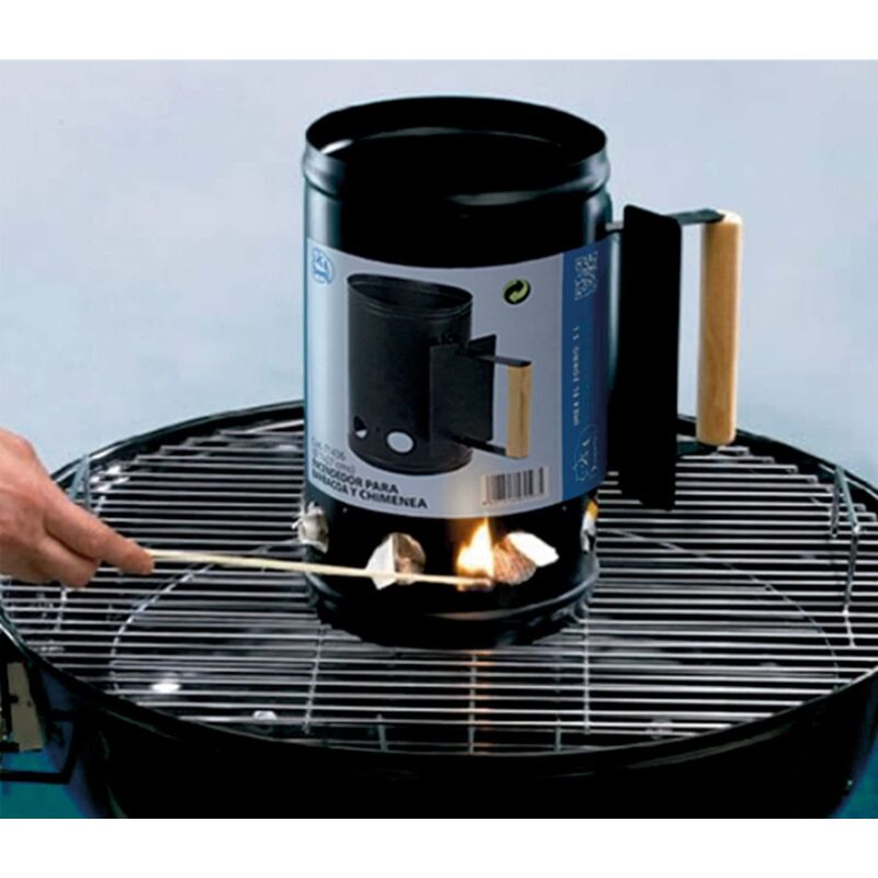 foto del prodotto accendino per barbecue, nero, 17 x 17 x 27 cm, 71436 imex el zorro