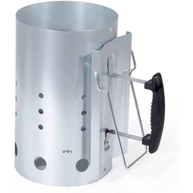 foto del prodotto accenditore carbonella carbone ciminiera barbecue bbq verdelook