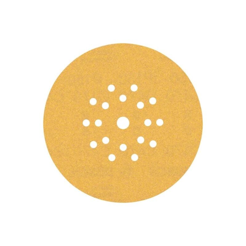 foto del prodotto accessori 25x expert c470 carta abrasiva con 19 fori per legno duro, vernice su legno, 225 mm, 150 grana, levigatrice de cartongesso bosch