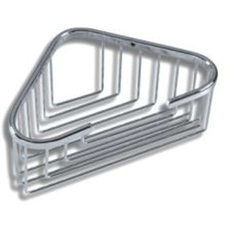 foto del prodotto accessori a griglia scaffale angolare in filo metallico, cromo 6064,0 novaservis