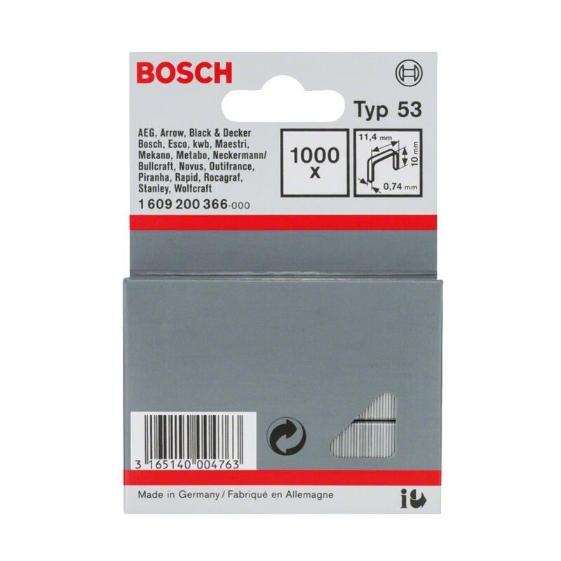 foto del prodotto accessori bosch graffatrici ptk graffe 10x10 mm 1609200366