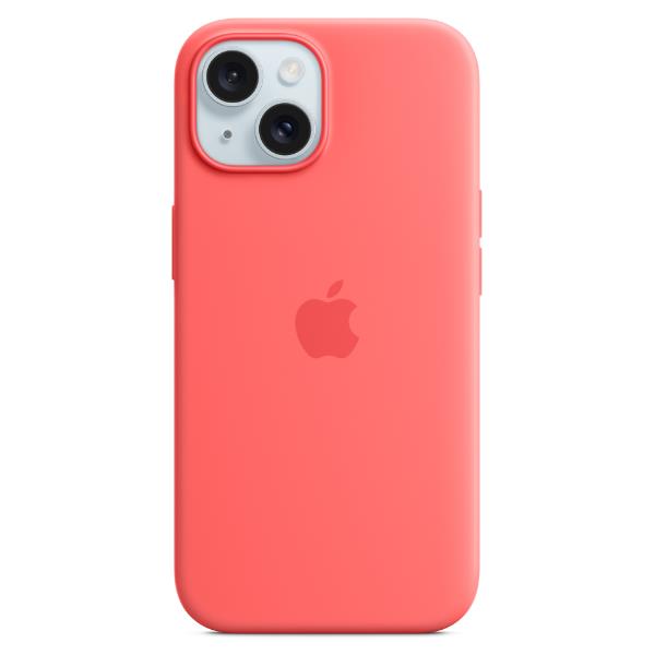 foto del prodotto accessori custodia magsafe in silicone per iphone 15 plus guava