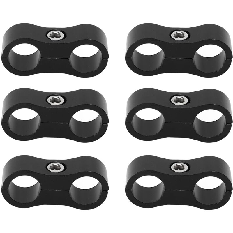 foto del prodotto accessori di montaggio, 10 pezzi, morsetto di montaggio separatore tubo 6an per tubi freno da 3 8, set da 10 zoternen