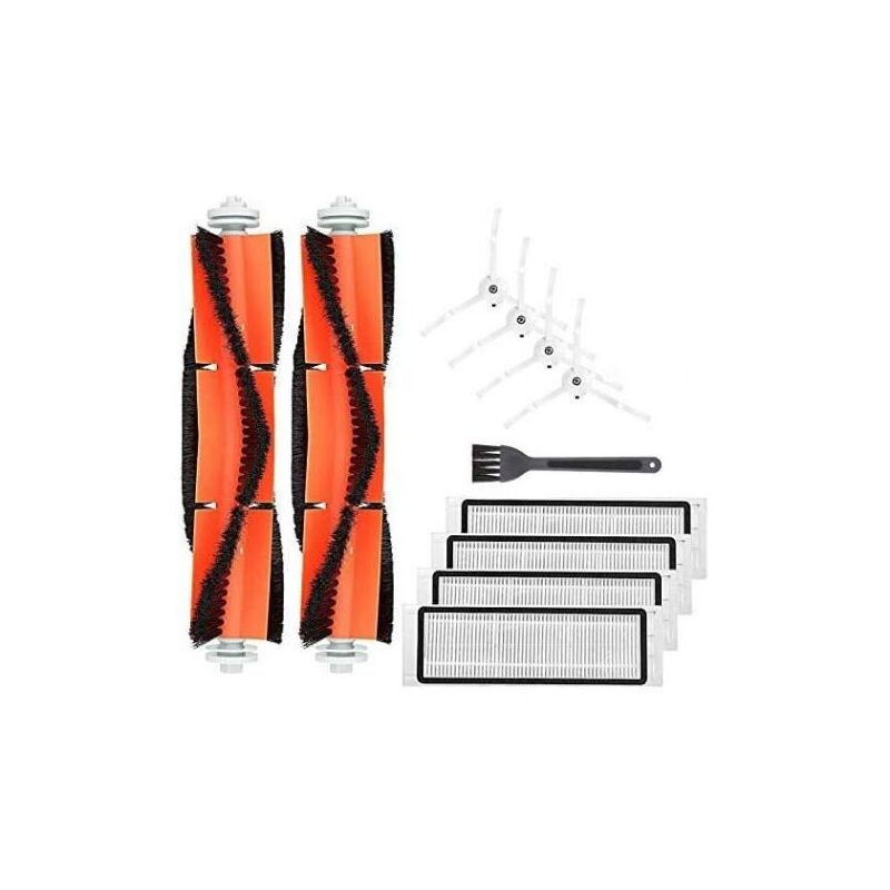 foto del prodotto accessori di ricambio per robot aspirapolvere xiaomi mi, robot roborock s50 s51 s55 s6, pezzi di ricambio, spazzole e filtri per aspirapolvere