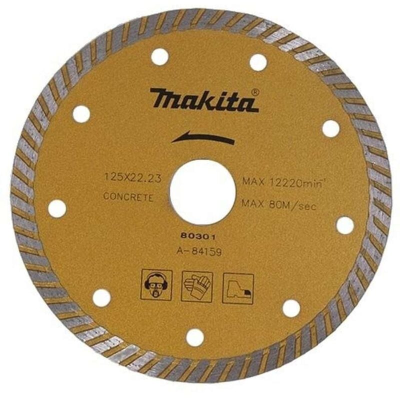 foto del prodotto accessori disco diamantato per cemento 125x20 mm a 84159 makita