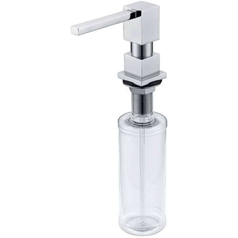 foto del prodotto accessori dispenser di detergente kork, 500 ml, cromo 1129080 alveus