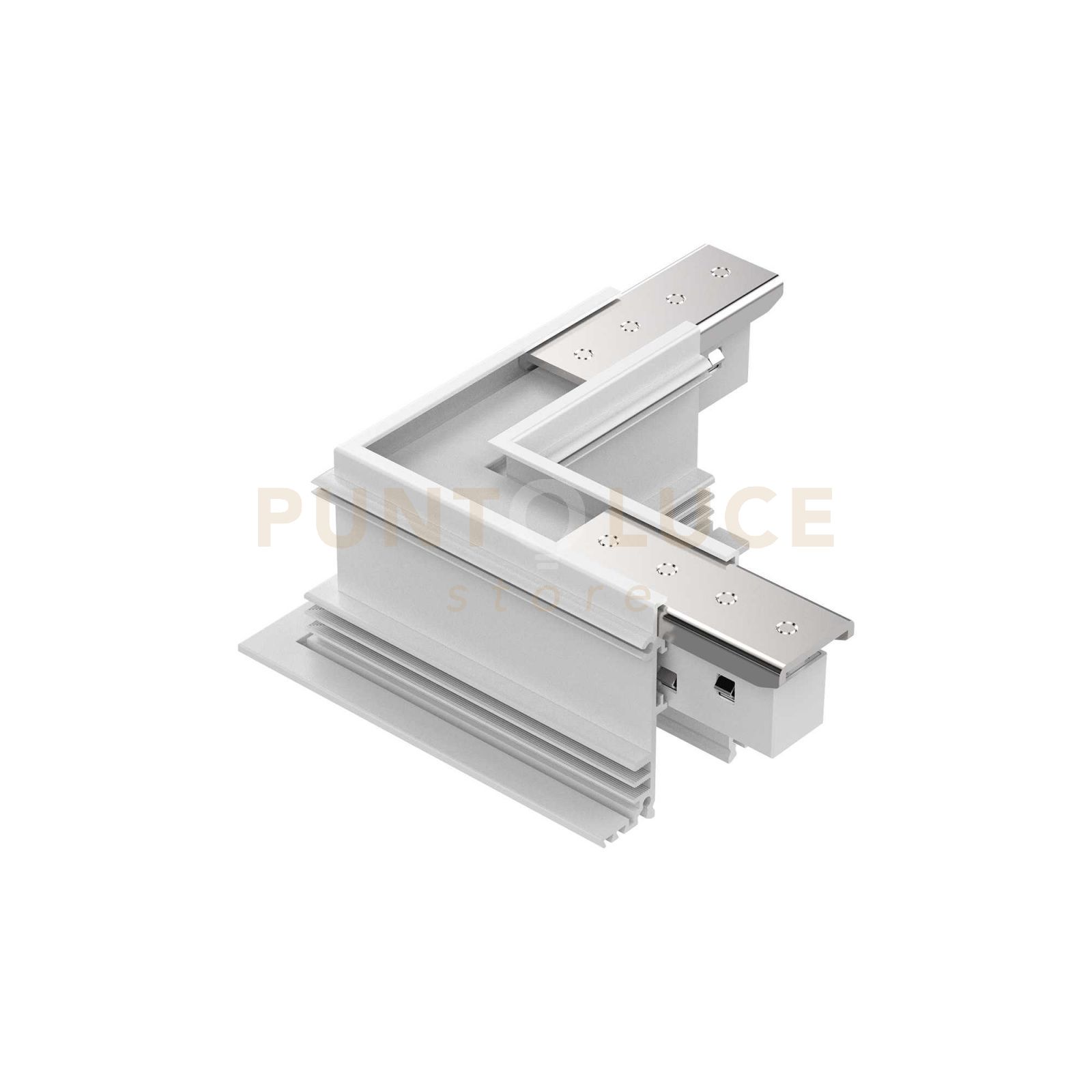 foto del prodotto accessori ego kit recessed l electr conn horiz dali wh