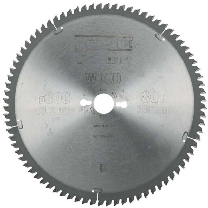 foto del prodotto accessori lama circolare 300x30 mm, 80 denti dt4281 dewalt