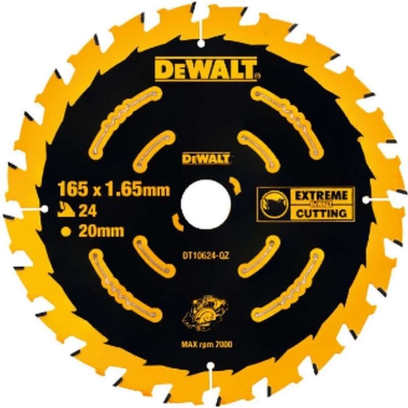 foto del prodotto accessori - lama da sega 165x20 mm, 40 denti dt10640 - dewalt