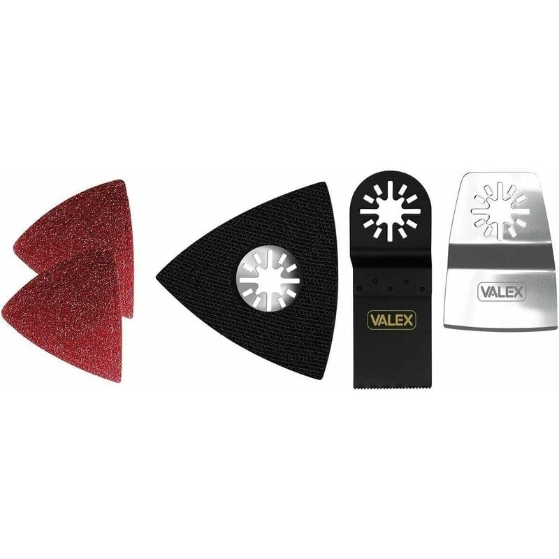 foto del prodotto accessori multiutensile carta lama set 4 pezzi per multijob bosch valex 1461580
