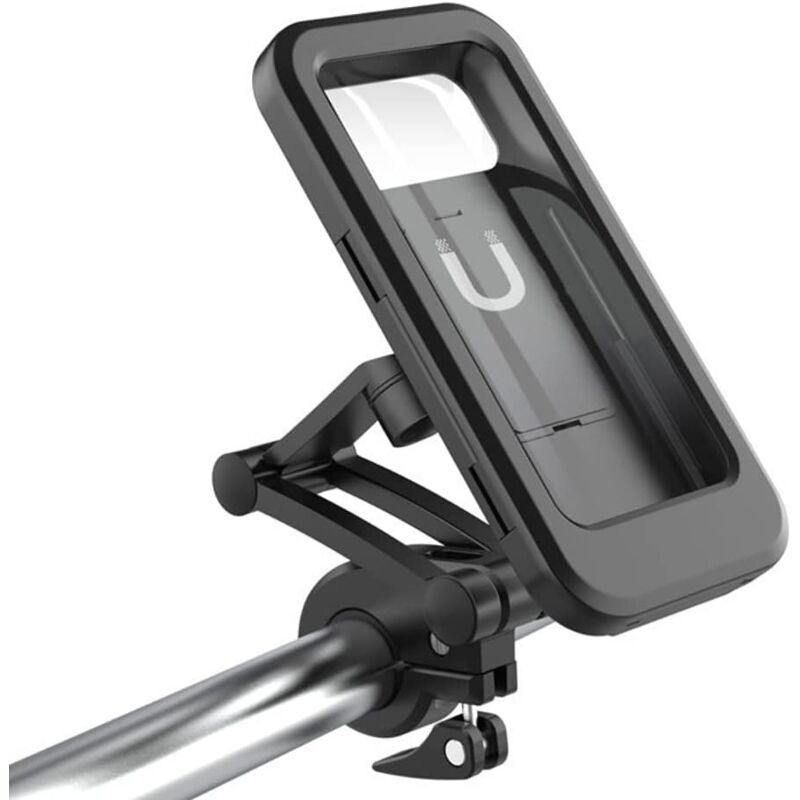 foto del prodotto accessori per auto portatili porta cellulare per bicicletta nero impermeabile 4 6,7 pollici rapanda