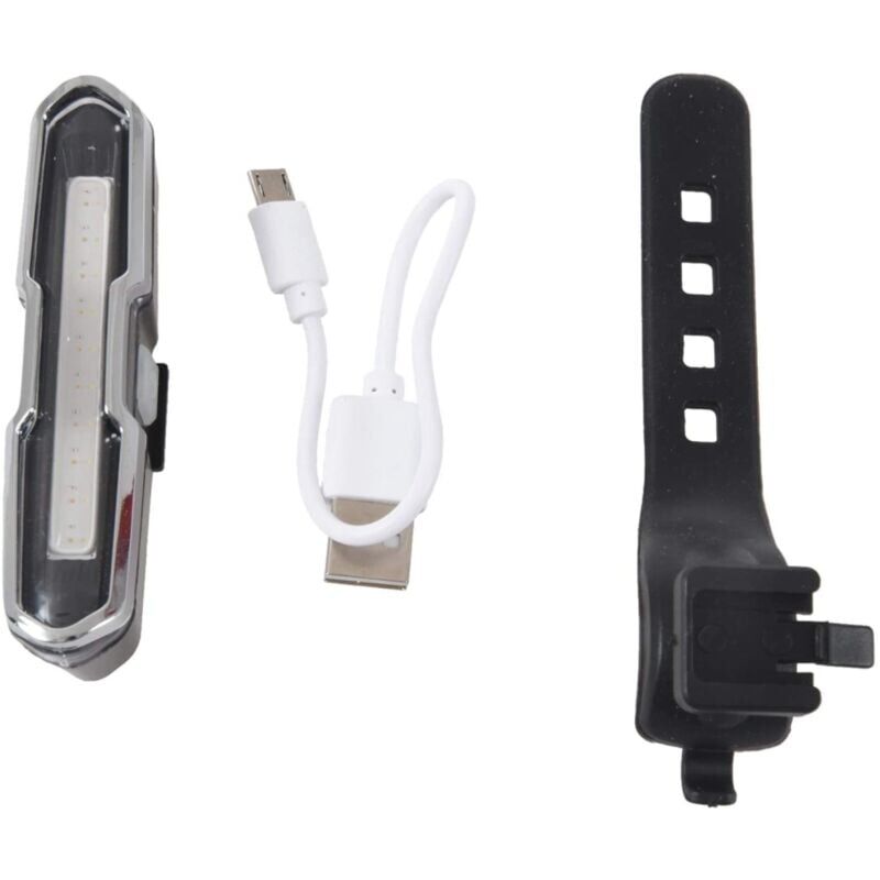 foto del prodotto accessori per biciclette, luce posteriore per bicicletta, luce per bicicletta ultra luminosa, luce posteriore per bicicletta a led ricaricabile