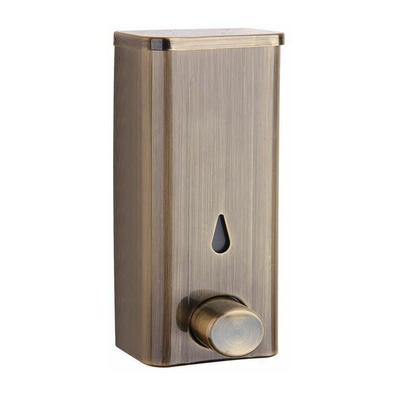 foto del prodotto accessori per il bagno 304 dispenser di sapone in acciaio inossidabile a parete punch bottiglia per il lavaggio delle mani contenitore per cucina da