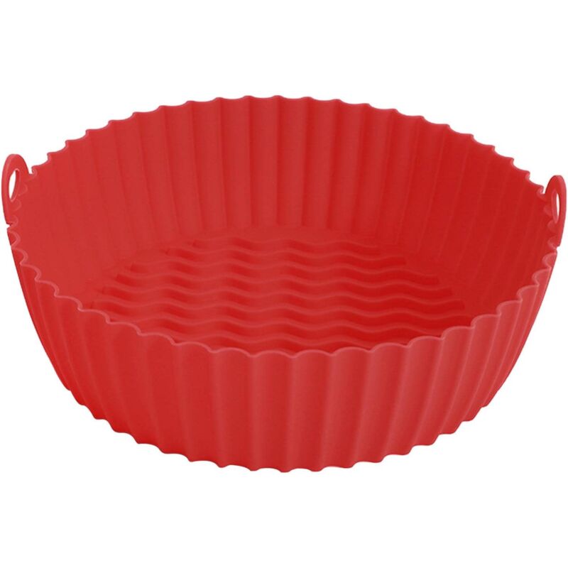foto del prodotto accessori per la cucina e il forno,rivestimento in silicone per friggitrice ad aria riutilizzabile e antiaderente accessori per forno per